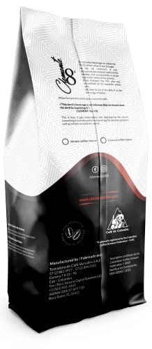 Café Premium Colombiano Clemente 8Th Tostado Medio 454g miniatura 2