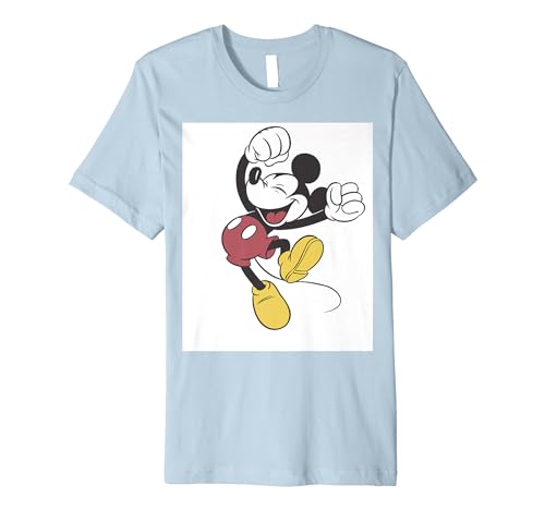 T-shirt Disney Mickey Mouse premium en coton peigné haute qualité