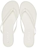 Obermaterial aus Kunstleder ESPRIT Damen Party Flipflop, weiß, 42 EU