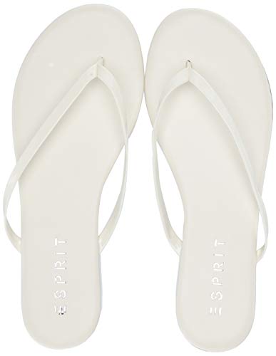 Esprit Women's Party Flip-Flop, White, 7 #TOP1