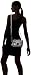 Kipling Abanu, Bolsos con Bandolera para Mujer, Negro (Carbon Metallic), 20x13.5x7.5 cm