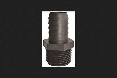 Green Leaf A 1214 P Threaded Poly Adapter, 1/2