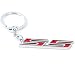 WindCar 1 PC Super Sport SS Key Chain Metal Keychain Fob Ring Keychain for Chevrolet Chevy (Red)