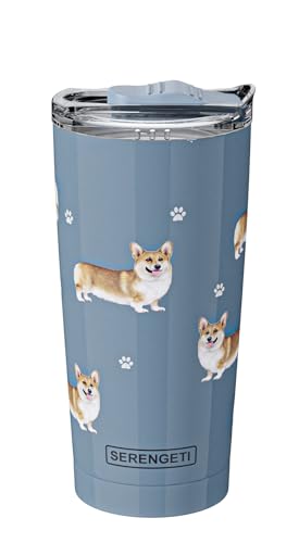 Welsh Corgi SERENGETI 16 Oz. Stainless Steel, Vacuum Insulated Tu...