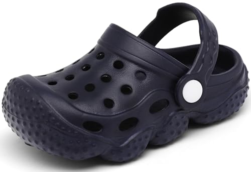 Image of ChayChax Kid's Garden Clogs Cute Slides Sandals Toddlers Beach Pool Shower Shoes with Non-Slip Sole