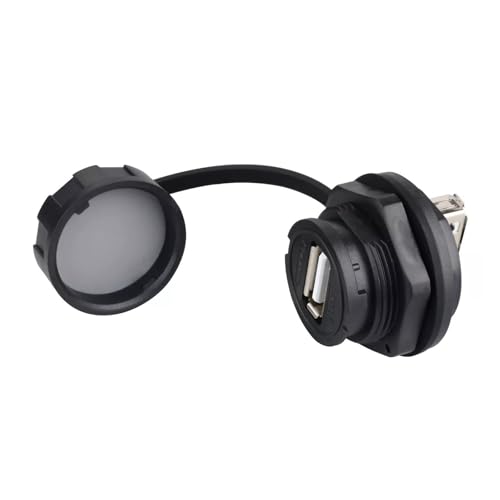 Connecteur femelle étanche pour panneau éliminant l'humidité des liaisons USB 2.0