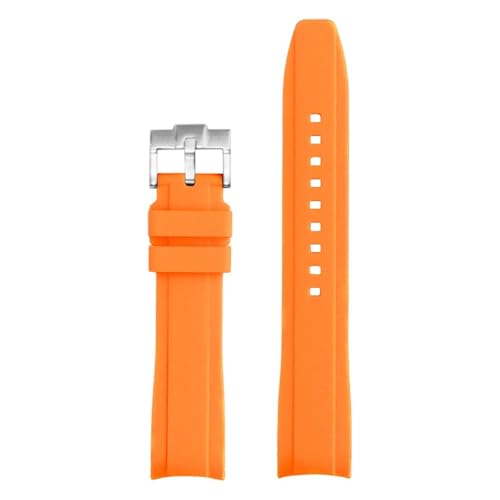 Bracelet montre silicone 20mm incurvé au design élégant et durable