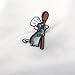 KEYCHIN Funny Rat Remy Brooch Remy Chef Fans Gifts Little Chef Mouse Enamel Pin Remy Rat Jewelry (Rat Brooch)