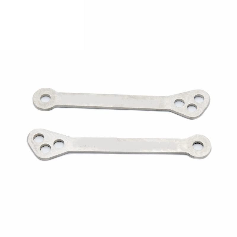 Kit de Liens d'abaissement/apte à Suzuki GSF 600/650/1200/1250 N/S/A/Z/FA/SA Bandit Moto arrière réglable Kit de rabaissement Lien (Color : Silver)