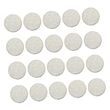 FRCOLOR 20pcs Natural Loofah Makeup Remover Pads for Gentle Facial Cleansing Travel Face Wipes Suitable for All Skin Types