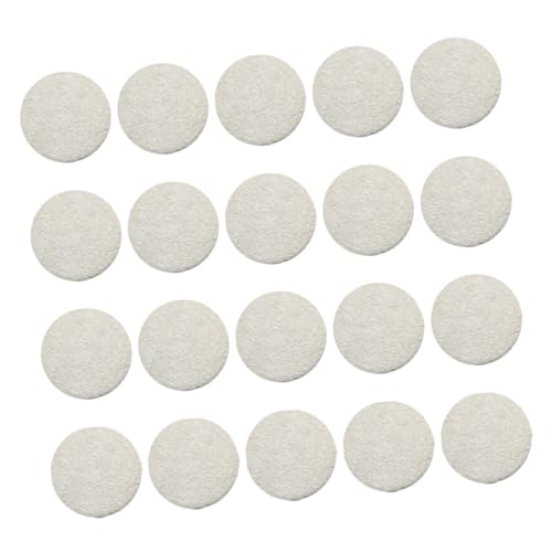 FRCOLOR 20pcs Natural Loofah Makeup Remover Pads for Gentle Facial Cleansing Travel Face Wipes Suitable for All Skin Types