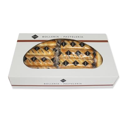 Reposteria variadas, Croisant, Palmeras, Cañas, Gofres Todo para desayunos Meriendas o Aniversarios (Caña cabello de ángel 75 g contiene 18 u.(total 1350 g))