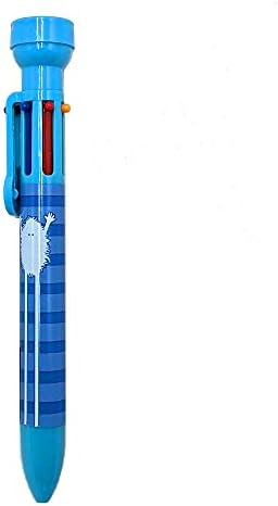 Tinc Multicolour Retractable Ballpoint Pen 6-in-1 Colour Ballpoint Pens for School Office Home | Green (MLTCLKGR)