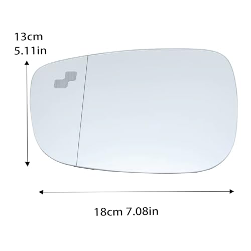Miroir convexe réglable de rechange compatible Mazda CX-5 2015 2016 - 2
