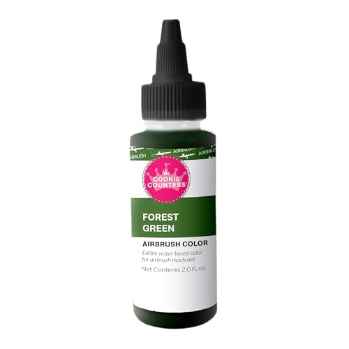 Cookie Countess - Forest Green edible airbrush color 2oz