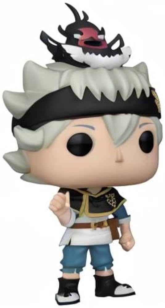 Amazon.com: Funko POP! Animation: Black Clover - Asta with Nero