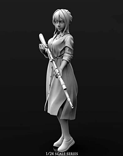 Figura modelo de resina 1/24 sin armar sin pintar miniatura 5