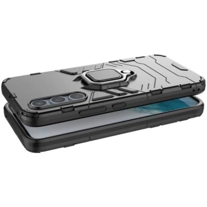 Image of SPAZY CASE Realme Note 50 Back Cover | Dual Layer Armor Defender Full Body Protective + PC Hybrid Kickstand Back Case for Realme Note 50