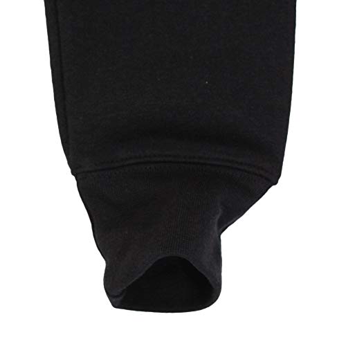 Jordan Boys Youth Jumpman Air Fleece Crew Sweatshirt Size M, L, XL (Black/White, Large (12-13yrs))4