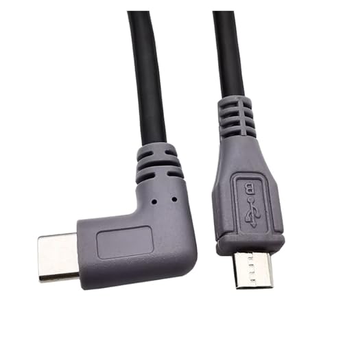 90 p USB TY>pe C 3.1 IX - M1ni 5 s }CN USB vO Ro[^ OTG A_v^ f[^ P[u oC VR p(1m,Right-Micro)