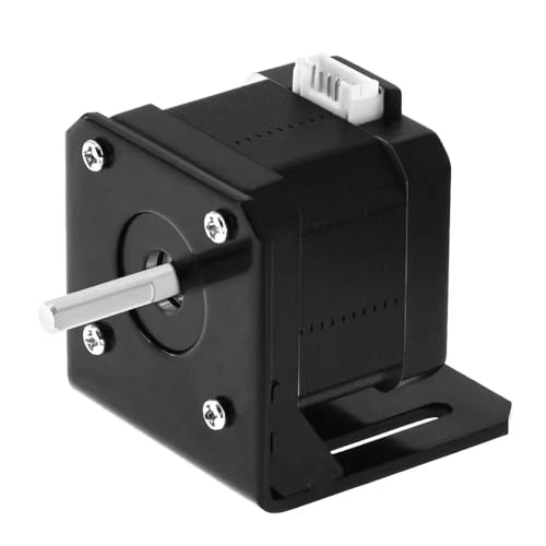 DollaTek Mounting Bracket,17 Stepper Motor Mount,Mounting Bracket for 17 Stepper Motor with M3 Screws,Screw Mount for 42mm 17 Stepper Motor- 4PCS