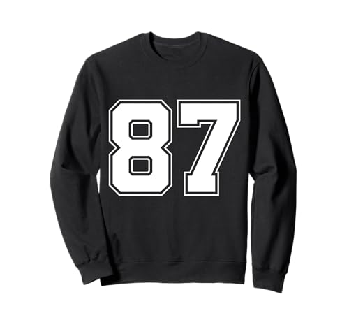 Numero 87 - Miglior Carattere Classico College American Varsity Style Felpa