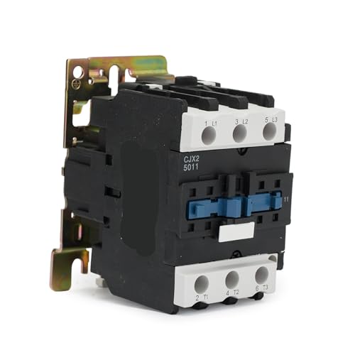 Contacteur industriel CJX2 5011 évite les surcharges en 380V