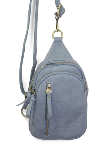 Image of Joy Susan Skyler Sling Bag: Vegan Leather, Zippered Closure, Brass Plated Hardware