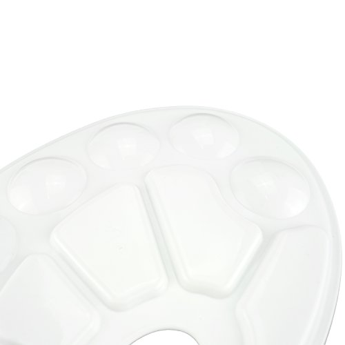 Farbwannen Paletten mit Zehn-Loch-Daumenloch - Mit Kare & Kind Einzehandelsverpackung