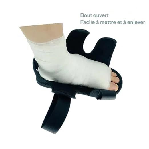 Chaussure de Plâtre Postopératoire de Fracture du Pied Chaussure Post-opératoire de Pied Cassé Chaussures de Récupération de Chausson Ouverture Large Orthopédique Chirurgicale Chaussure Marche EU41-42