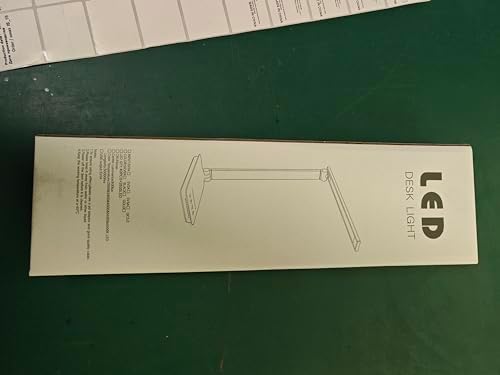iVict LED Desk Lamp with USB Charging Port, 5 Lighting Modes, Touch Control Brightness, 30/60 Min Auto Timer, Eye-Caring Study Reading Mode[Energy Class F]