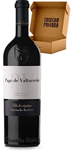 Carmelo Rodero - Envío 24 h - Ribera del Duero - Vino Regalo - Cosecha Privada (1 x Botella 75 cl, Pago de Valtarreña)