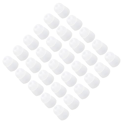 Toddmomy 50pcs Transparent Small Silicone Earphone Caps - Headphone Earbuds Accessory for Boy Girl Men Women Comfortable Fit for Wireless Headsets Easy to Install