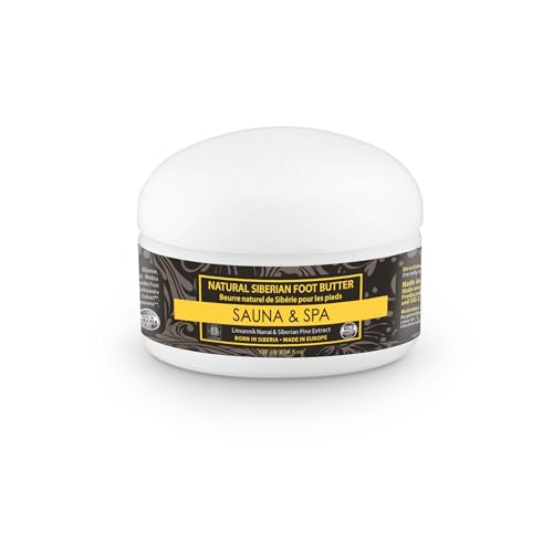 Natura Siberica Sauna & Spa Beurre Naturel de Sibérie pour Pieds, 120 ml