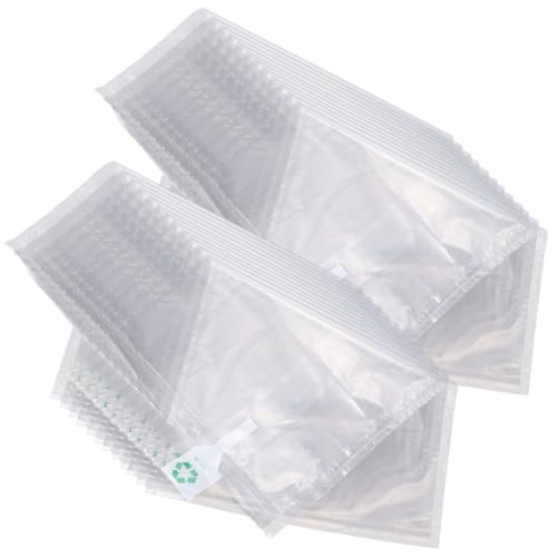 Toyvian Coussins D'air Gonflables Réutilisables en Film Pa et Pe Lot de 50 pour Emballage Protecteur pour Transport et Colis