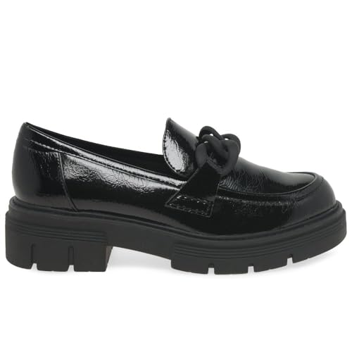 Image of MARCO TOZZI Women's Elegant Vegan Loafer with Heel