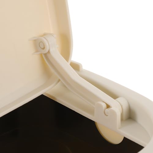 Bote de basura pequeño colgante para cocina beige miniatura 5