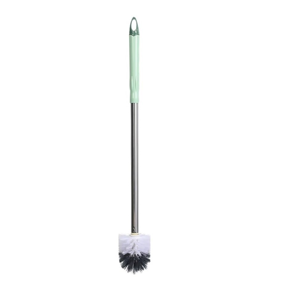 toilet brushes & holders Household Toilet Brush Bathroom Punch-free Long Handle Wall-mounted Cleaning Set(Green)