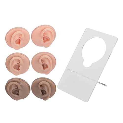 Pratique du perçage des oreilles facilité avec ce modèle humain souple