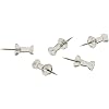Push Pins Transparent Pack of 100