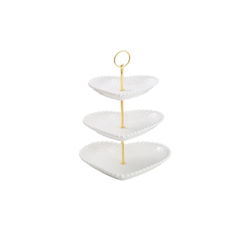 Tortenständer, Porzellan-Tortenständer, eleganter Dessert-Cupcake-Ständer – Gebäck, Servieren, Weihnachtsdekoration, Dessert-Kuchenhalter, Tablett, Kuchentablett