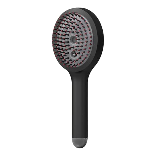 Masseur d'huile capillaire, vibromasseur intelligent pour cuir chevelu, outil de massage sans fil, appareil de soins personnels, solution de repousse pour homme et femme, idéal pour le fil