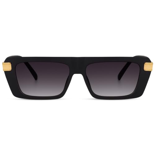 Image of Dervin UV Protection Rectangular Sunglasses for Men and Women