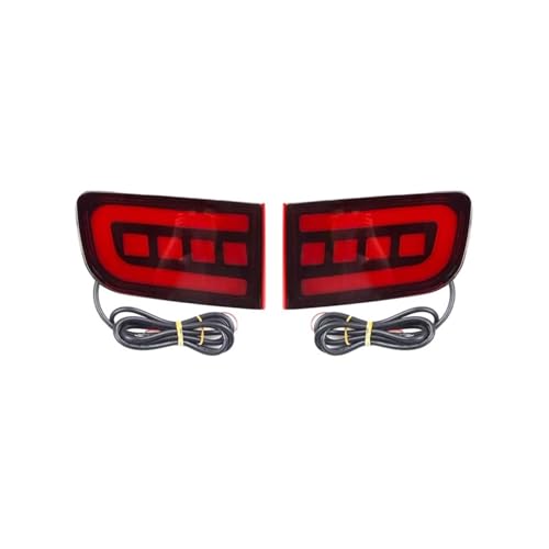 RQTNGHX A Pair Car LED Rear Lights Compatible with Toyota Land Cruiser Prado LC120 Fj120 120 2003 to 2009 8158160100