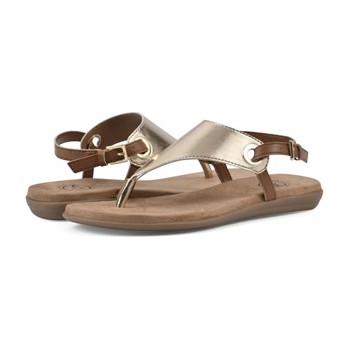Image of WHITE MOUNTAIN Women's London Flat Sandal