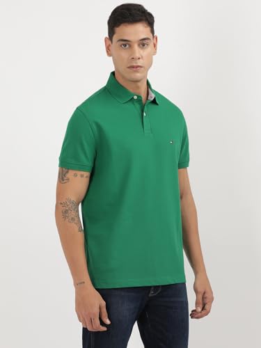Image of Tommy Hilfiger Men's Cotton Regular Fit Polo T-Shirt
