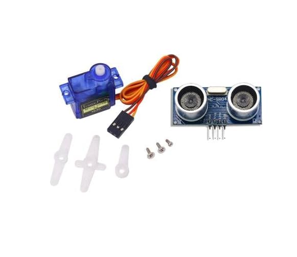 Generic-E Idea Robotics- HC-SR04 Ultrasonic Sensor Distance Measuring Module with Jumper Wire for Arduino, ARM and Other MCU