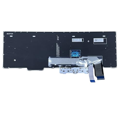 Clavier rétroéclairé avec pointeur US pour Thinkpad T15P L15 P17 - 2