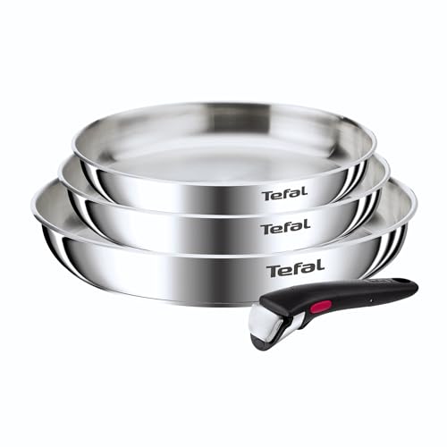 Tefal Ingenio Emotion - Juego de 3 sartenes 22/24/28 cm + Mango...