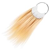 Beaupretty 30 Stück Teiliges Echthaar Farbmuster für Haartests Haartönung und Wachs Anwendung...